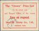 Indien - Ganzsachen: 1890's-1930's "Additional Printings": Collection Of 70 Postal Stationery Cards - Sin Clasificación