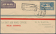 Indien - Flugpost: 1929-1947 Collection Of 50 Airmail Covers And Postcards Including A Lot Of Mail F - Luchtpost