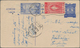 Delcampe - Indien - Feudalstaaten - Tranvancore-Cochin: TRAVANCORE-COCHIN 1949-50: Group Of 50 Covers And Cards - Autres & Non Classés