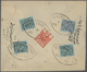 Delcampe - Iran: 1882-1928, Lot With Covers & Stationerys Including Early Overprinted Issues, Waybills, Pre Pai - Iran