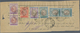 Iran: 1910/1911, Three Letters With Proof Of Delivery (avis De Délivrance) Franked With Different Co - Irán