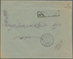 Iran: 1925 Ca., 13 Prepaid-covers With Clear Cancellations Of KAZVIN, TEHERAN, YEZD & HAMADAN, Some - Irán