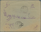 Iran: 1925 Ca., 13 Prepaid-covers With Clear Cancellations Of KAZVIN, TEHERAN, YEZD & HAMADAN, Some - Iran