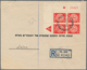 Delcampe - Israel: 1948/1955, Assortment Of Apprx. 117 Covers/cards With Commercial And Philatelic Mail And Spe - Gebruikt (zonder Tabs)