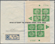 Delcampe - Israel: 1948/1955, Assortment Of Apprx. 117 Covers/cards With Commercial And Philatelic Mail And Spe - Gebruikt (zonder Tabs)