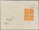 Delcampe - Israel: 1948/1955, Assortment Of Apprx. 117 Covers/cards With Commercial And Philatelic Mail And Spe - Gebruikt (zonder Tabs)