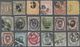 Japan: 1872/1953, Mint And Mostly Used In Two Small Stockbooks, Forgeries Not Counted, Also Iran (Pe - Otros & Sin Clasificación