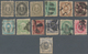 Japan: 1872/83, Mint And Used On Stockcards, Mostly Cherry Blossoms Inc. 4 S. Green Syll. 1, Syll. 3 - Autres & Non Classés