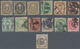 Japan: 1872/83, Mint And Used On Stockcards, Mostly Cherry Blossoms Inc. 4 S. Green Syll. 1, Syll. 3 - Other & Unclassified