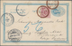 Japan: 1874/1939, Lot Of Covers (8) And Mint/used Stationery (11) Inc. Earthquake 10 S. (4) Tied "TO - Andere & Zonder Classificatie