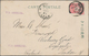 Japanische Post In Korea: 1899, Ppc (8) With Single Franks Kiku 4 S. Unovpt. Each Tied "Korea Unsan" - Militärpostmarken