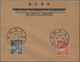 Japanische Besetzung  WK II - Malaya: General Issues, 1943, 4 C. And 8 C. On Unaddressed Blanc FDC ( - Maleisië (1964-...)