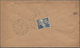 Delcampe - Japanische Besetzung  WK II - Malaya: General Issues, 1943, 8 C. War Memorial Dull Blue Single Frank - Malasia (1964-...)