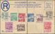 Delcampe - Japanische Besetzung  WK II - Malaya: General Issues, 1943/44 Covers With Regulars (5) Or Japan 1938 - Malaysia (1964-...)