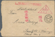 Lagerpost Tsingtau: Marugame, 1914, Card To Shanghai Dated By Sender Nov. 21, 1914 And Pmkd. "Maruga - Chine (bureaux)