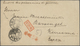 Delcampe - Lagerpost Tsingtau: Kurume, 1915/19, The Bruno Rawengel (rank: Marine Oberzahlmeister) Correspondenc - Deutsche Post In China