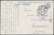 Lagerpost Tsingtau: Kurume, 1915/20, Covers (4, One Incoming), Cards (18) Inc. Confirmation Card To - Cina (uffici)