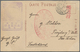 Lagerpost Tsingtau: Bando, 1917/20, Camp Stationery (7, Cards X5 And Envelopes X2) All Used Inc. To - Deutsche Post In China