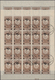 Jemen: 1954, Provisionals, Stock Of The Overprint "airplane" And "airplane And Year Dates", Four Dif - Yémen