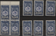 Jemen: 1954, Provisionals, Three Issues With Overprints "year Date" (6b. On 6b., 16b. On 10b. And 18 - Yémen