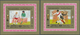 Jemen: 1980/1985, DE LUXE SHEETS, Seven Different Issues With 25 Complete Sets Of De Luxe Sheets Eac - Yemen