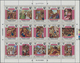 Jemen - Königreich: 1969, Life Of Christ (paintings), Two Sheetlets With Different 15 Stamps Each Sh - Yemen