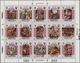 Jemen - Königreich: 1969, Life Of Christ (paintings), Two Sheetlets With Different 15 Stamps Each Sh - Yemen