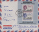 Jordanien: 1954/1989, Holding Of Apprx. 200 Covers/cards, Mainly Correspondence To Germany, Showing - Giordania