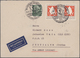 Delcampe - Jordanien: 1954/1989, Holding Of Apprx. 200 Covers/cards, Mainly Correspondence To Germany, Showing - Giordania