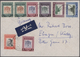 Delcampe - Jordanien: 1954/1989, Holding Of Apprx. 200 Covers/cards, Mainly Correspondence To Germany, Showing - Jordanie