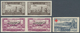 Libanon: 1943/1947, Mint Assortment Of 67 Imperforate Stamps, E.g. Maury PA82/87 Pairs (736,- €), PA - Libano