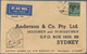 Malaiische Staaten - Straits Settlements: 1919-1941: 35 Covers Bearing Straits Definitives, Used Fro - Straits Settlements