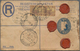 Malaiischer Staatenbund: 1920's-30's: 23 Postal Stationery Registered Envelopes KGV. Used From Vario - Federated Malay States