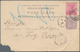 Malaiische Staaten: 1899/1946, Lot Of Nine Covers/cards, E.g. Used Stationeries, Incoming Mail, Insu - Federated Malay States