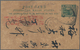 Malaiische Staaten - Perak: 1915 - 1918, Group Of 38 Postal Stationery Cards 1c. And 2c. On 1c. From - Perak