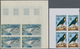 Marokko: 1966/1990, U/m Collection Of Apprx. 140 IMPERFORATE Blocks Of Four Incl. Nice Thematic Issu - Gebraucht