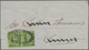 Delcampe - Mexiko: 1857/1868, HIDALGO With/without Overprint, Group Of Eight Lettersheets With Attractive Frank - Mexique