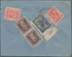 Nepal: 1899-1950's: More Than 60 Stamps Including 1899 ½a. Block Of 42 Used, Late Issues Of First De - Nepal