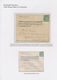 Nepal: 1903-1940 ROYAL MAIL - Crested Covers: Group Of Five Covers, Three Acc. By Resp. Letters, Fro - Nepal