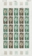 Delcampe - Neukaledonien: 1969/1975, IMPERFORATE COLOUR PROOFS, MNH Collection Of 58 Complete Sheets (=1.405 Pr - Ungebraucht