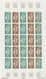 Delcampe - Neukaledonien: 1969/1975, IMPERFORATE COLOUR PROOFS, MNH Collection Of 58 Complete Sheets (=1.405 Pr - Neufs