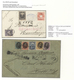 Peru: 1894/1896, AVIS DE RECEPTION, Group Of Three Letters To Germany Resp. USA, Showing Interesting - Pérou