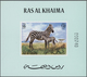 Delcampe - Ras Al Khaima: 1972, U/m Collection In A Thick Stockbook With Attractive Thematic Issues Like Birds, - Ras Al-Khaimah