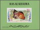 Delcampe - Ras Al Khaima: 1972, U/m Collection In A Thick Stockbook With Attractive Thematic Issues Like Birds, - Ras Al-Khaimah