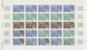 Delcampe - St. Pierre Und Miquelon: 1969/1975, IMPERFORATE COLOUR PROOFS, MNH Collection Of 49 Complete Sheets - Autres & Non Classés