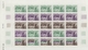 Delcampe - St. Pierre Und Miquelon: 1969/1975, IMPERFORATE COLOUR PROOFS, MNH Collection Of 49 Complete Sheets - Andere & Zonder Classificatie