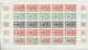 Delcampe - St. Pierre Und Miquelon: 1969/1975, IMPERFORATE COLOUR PROOFS, MNH Collection Of 49 Complete Sheets - Altri & Non Classificati