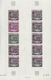 Delcampe - St. Pierre Und Miquelon: 1969/1975, IMPERFORATE COLOUR PROOFS, MNH Collection Of 49 Complete Sheets - Otros & Sin Clasificación