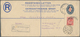 Südwestafrika: 1923/1928, 15 Used Registered Letter Stationary Envelopes (Higgins & Gage Ex No. 3/11 - Africa Del Sud-Ovest (1923-1990)