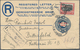 Delcampe - Südwestafrika: 1923/1928, 15 Used Registered Letter Stationary Envelopes (Higgins & Gage Ex No. 3/11 - África Del Sudoeste (1923-1990)